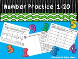 Ordering Numbers 1-20