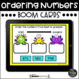 Ordering Numbers Boom Cards™ - Digital Task Cards