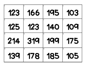 Ordering Numbers Center and Recording Sheet - Tens and Hundreds | TPT