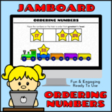 Ordering Numbers Digital Interactive Google JamBoard! EDIT