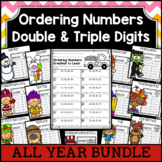 Ordering Numbers Least to Greatest Math Worksheets - ALL Y