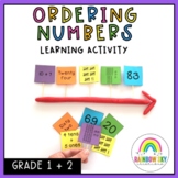 Ordering Numbers Maths Activity - Place Value Math centres