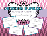 Ordering Numbers {cut & paste number lines}