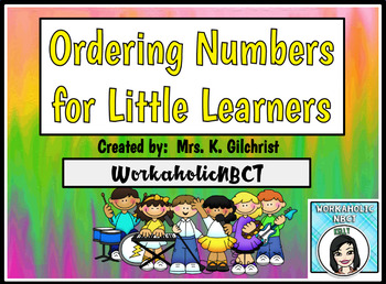 Preview of Ordering Numbers for Young Learners Promethean Flipchart Lesson