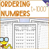 Ordering Numbers to 100, Sorting Numbers, Order and Rearra
