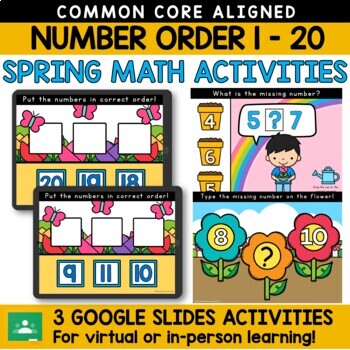 Ordering and Sequencing Numbers Games