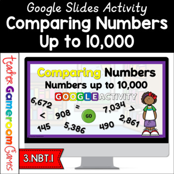 Preview of Comparing Numbers up to 10,000 Google Activity