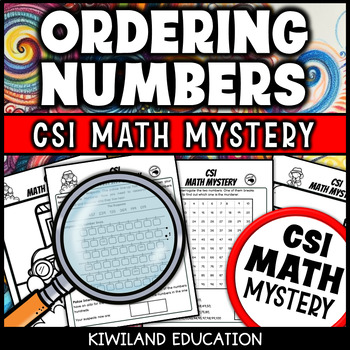 Ordering Numbers with 3 Digits with Place Value Math Murder