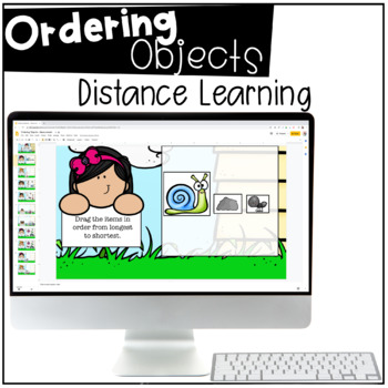 Preview of Ordering Objects Measurement - Distance Learning