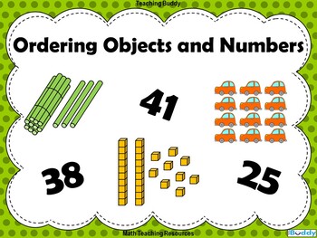 Preview of Ordering Objects and Numbers within 100