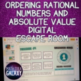 Ordering Rational Numbers and Absolute Value Digital Escape Room