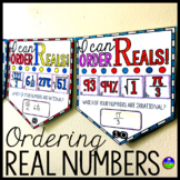 Ordering Real Numbers Math Pennant Activity