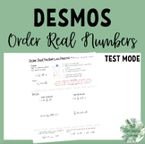 Ordering Real Numbers in Desmos 8.2D