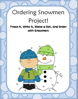 Preview of Ordering Snowmen Class Project