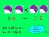 Ordering Unlike Fractions PowerPoint by Kelly Katz