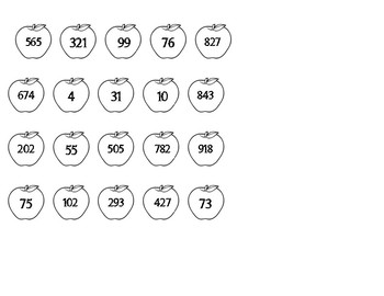 Preview of Ordering numbers