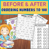 Ordering numbers to 100 / Missing numbers (Before and Afte