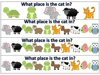 ordinal numbers 1 10 math center or whole group activity