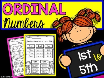 ordinal numbers by kindergarten printables teachers pay teachers