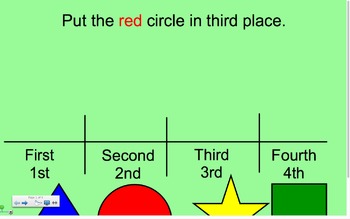 Preview of Ordinal Numbers 1st-4th Place Activity