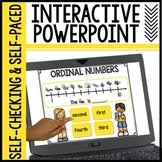 Interactive Math Games Ordinal Numbers Powerpoint
