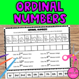 Ordinal Numbers Activities