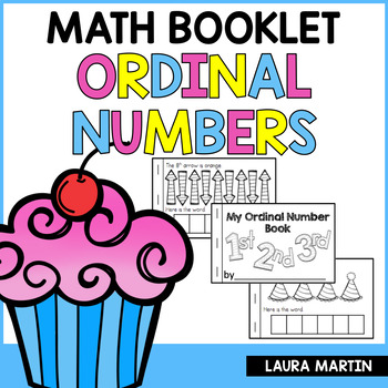 Preview of Ordinal Numbers Booklet - Ordinal Numbers Activities Practice - 1st - 10th
