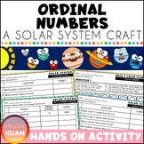Ordinal Numbers Craft, Solar System Craft, Planets Craft, 