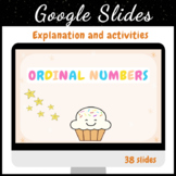 Ordinal Numbers Google Slides Activity Lesson Distance Learning