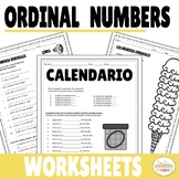 Números Ordinales | Spanish Ordinal Numbers Worksheets and