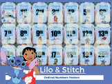 Ordinal Numbers Posters - Lilo & Stitch