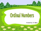 Ordinal Numbers Power Point Presentation