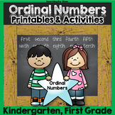 Ordinal Numbers Printables & Activities