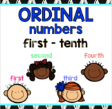 Ordinal Numbers! Printables, posters, mini reader, flip bo