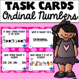 Ordinal Numbers Task Cards (1st-20th) Color and B&W