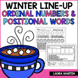 Winter Ordinal Numbers and Positional Words FREEBIE