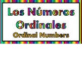 Ordinal Numbers in Spanish and English
