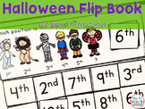 Ordinal Position and Numbers Flip Books For Halloween - In