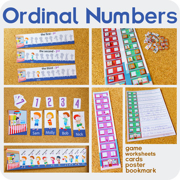 ordinal number teaching resources teachers pay teachers