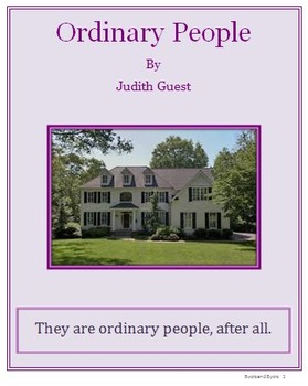 Preview of Ordinary People Complete Unit Plan