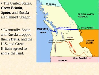 Oregon Country Powerpoint Presentation By Mrberlin Tpt