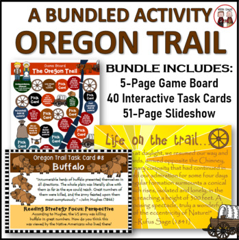 Preview of Oregon Trail Activities Bundle Westward Expansion