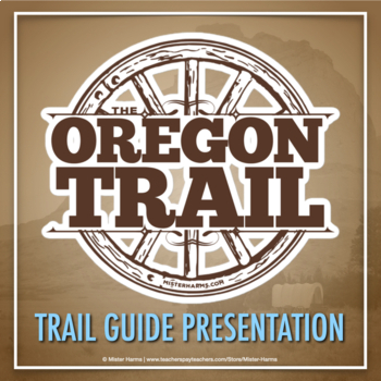 Preview of Oregon Trail Activity | Beginning Trail Notes & History | Simulation Game Intro