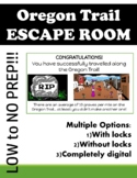 Oregon Trail Escape Room (Digital and Printable Manifest D
