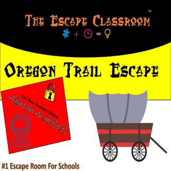 Preview of Oregon Trail Escape Room | The Escape Classroom