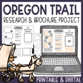 Oregon Trail Project | Research and Travel Brochure | Prin