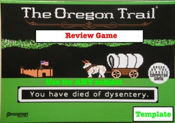 Image result for oregon trail game