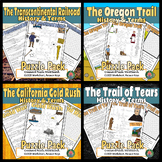 Oregon Trail, Transcontinental Railroad, Trail of Tears, G