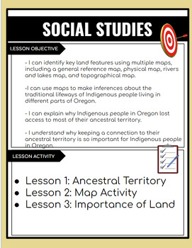 Preview of Oregon Tribal History Lessons: Geography