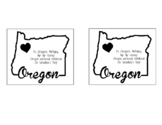 Oregon's Birthday is Valentine's Day Make a Statehood Vale